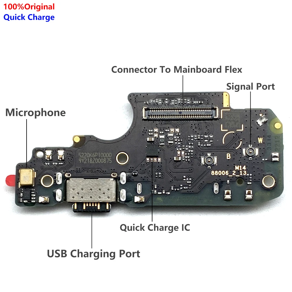 10buc, Original Pentru Xiaomi Poco X4 Pro Redmi Nota 11 Pro 5G USB Port de Încărcare de Andocare Încărcător Conector Placa de Cablu Flex