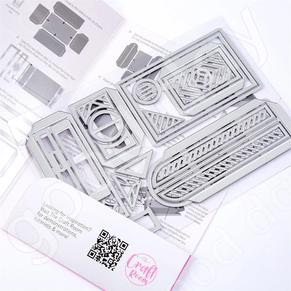 2023 New Sosire Cutii de Ceai Cutie de Cadou din Metal de Tăiere Moare Album Jurnal Decor de Relief Model DIY Card Manual de Vânzare Fierbinte