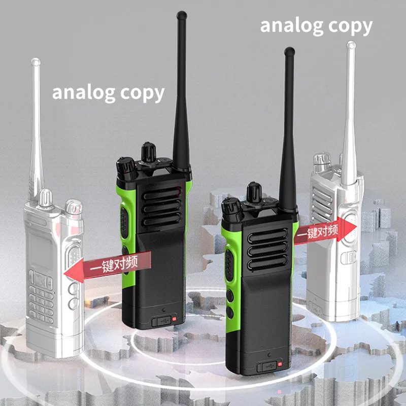 Global-asv 6500 walkie talkie 4G POC+UHF radio bidirecțional profesional colector mare cu rază lungă de telefoane de telecomunicații de poliție