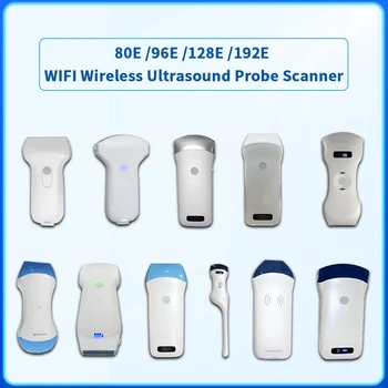 1 BUC 80E/96E/128E/192E Wireless Sondă cu Ultrasunete Mașină Portabil WIFI Scanner cu Ultrasunete Mașină Sprijin iOS Android Windows