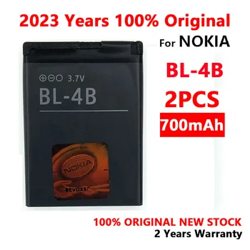 100% Autentic BL-4B BL 4B 700mAh Baterie Pentru Nokia 2505 3606 3608 2670 2660 2630 6111 7070 Telefon NOU de Baterii de Înaltă Calitate