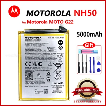 100% Original Motorola NH50 Acumulator Pentru Motorola MOTO G22 456590 Telefon Inteligent 5000mAh Batteria Baterii+Instrumente Gratuite