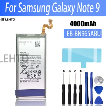 100% Original de schimb pentru EB-BN965ABE Baterie Pentru Samsung Galaxy Note9 Nota 9 N9600 SM-N9600 Autentic Baterie EB-BN965ABU 4000mAh