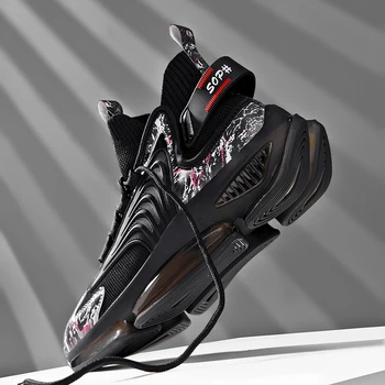 2023 Barbati Adidasi Pantofi Sport De Moda De Jogging În Aer Liber Pantofi De Sport Ochiurilor De Plasă Respirabil De Amortizare Încălțăminte Baschet De Dimensiuni Mari