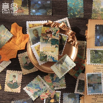 20Packs en-Gros Autocolante Post Pictura Timbru de Plante Consumabile Cutie de decorare pentru copii de papetărie cont de hârtie album