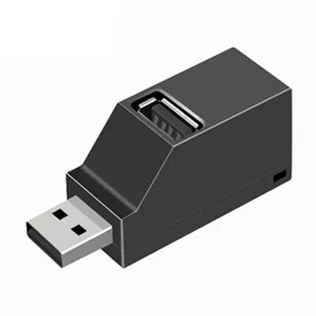 3-Port USB Hub Mini USB 2.0 3.0 de Mare Viteză Hub Splitter Box Pentru PC, Laptop, U Disc Card Reader Pentru iPhone Telefonul Mobil Xiaomi Hub