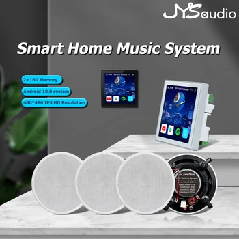 4 Canale Amplificator Bluetooth Mini WiFi Perete Android Audio Amp Placa Home Theater cu HiFi Stereo de Boxe de Tavan Rezidentiale