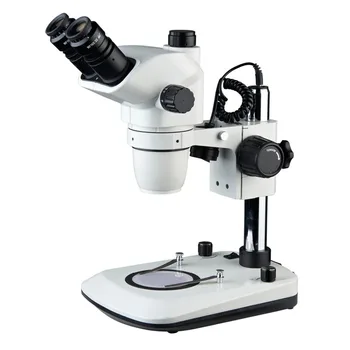 6.7 X-45X de Înaltă rezoluție stereo zoom, microscop cu sistem optic digital microscop electronic