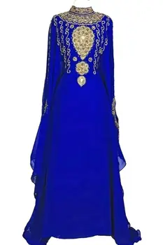 Albastru Marocan Africane Rochie de Femei Eveniment de Mare Performanță Îmbrăcăminte