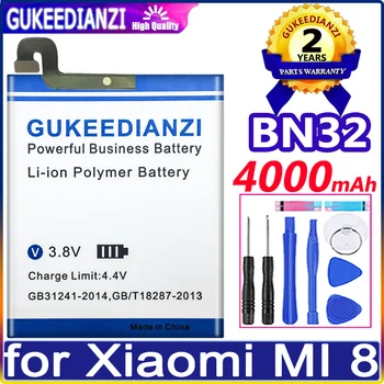Baterie 4000mAh - 5500mAh BN32 BM3E Pentru Xiaomi MI 8 MI8 Km 8 Mi8 M8 de Mare Capacitate Baterie de schimb Li-polym a Bateria +Instrumente