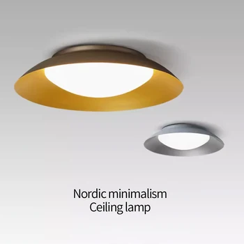 Circular dormitor, cameră de lumină lampă de plafon simplu și modern 2023 noi atmosferice Nordic creative și personalizate de lumină LED-uri