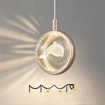 De lux Crystal LED Sferic 3-Culoare Candelabru Nordic Acasă Stil Pentru Dormitor, Living, Hotel Candelabru