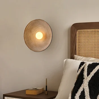 Dormitor Noptieră Sconces Living, Sala De Mese Culoar Decoratiuni Design De Iluminat Interior Retro Stil Japonez Perete Cerc Lampa