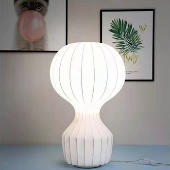 Gatto Noutate Lampă de Masă Nordic Designer de Mătase Lampa Pentru Bar Living Studiu Decor Interior Acasă cu Aer Cald dormitor lămpi de noptieră