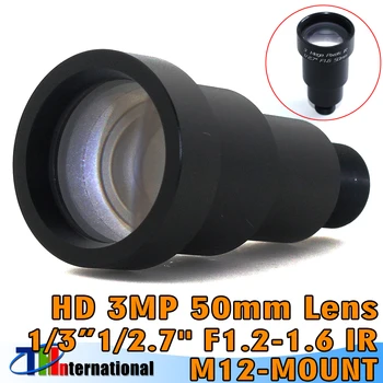 HD 3MP 50mm Cctv lentile de 6,7 Grade 1/3