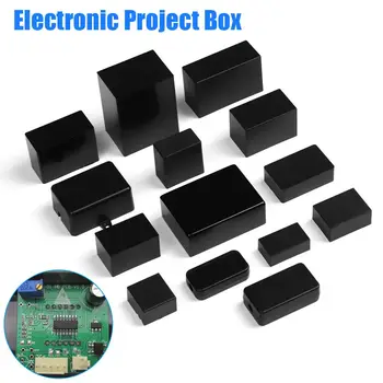 Impermeabil Negru DIY Locuințe Instrument Caz Plastic ABS Proiectului Cutie de Stocare de Caz Cabina de Cutii Electronice Acasă Consumabile de zi cu Zi