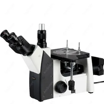 Inversat Trinocular microscoape Metalurgice--AmScope Consumabile 50X-500X Inversat Trinocular microscoape Metalurgice