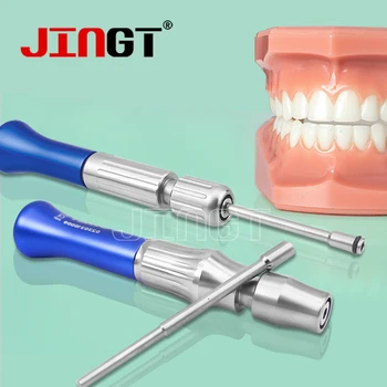 JINGT Dentare Ortodontice Șurubelniță Mâner Kit Dentist Implanturi de Sine Foraj Instrument de Cap Hexagonal Ancora Cheie Șurub Drivere