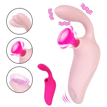 Jucarii sexuale pentru Femei 10 Viteza Clitoridian Suge Vibratorul sex Feminin Vibratoare punctul G 3 în 1 Sex Shop Stimulator Clitoris Silicon Moale