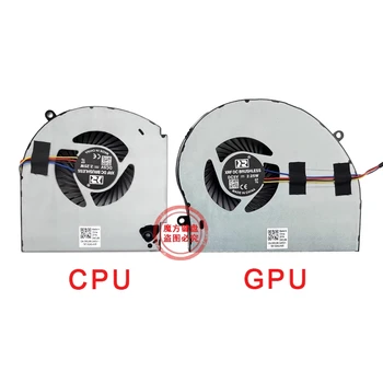 Noul CPU GPU Ventilatoarele de Răcire Pentru DELL Alienware 17 R4 17 R5 P31E 17-R4 Laptop MG75090V1-C060-S9A MG75090V1-C070-S9A