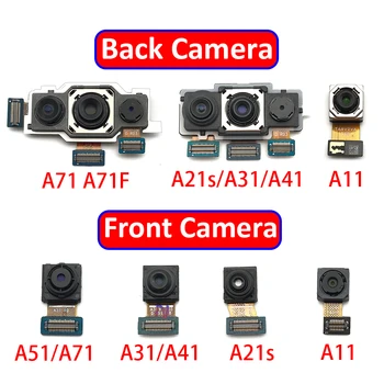 Originale Fata Spate Cu Camera din Spate a Modulului de Cablu Flex Pentru Samsung Galaxy A11 A21S A31 A41 A71 Smartphone Piese de schimb