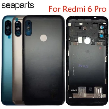 Pentru Xiaomi Redmi 6 Pro Baterie Capac Spate Capac Baterie Usa De Locuințe Caz Xiaomi Mi A2 Lite Spate Capac Baterie Usa