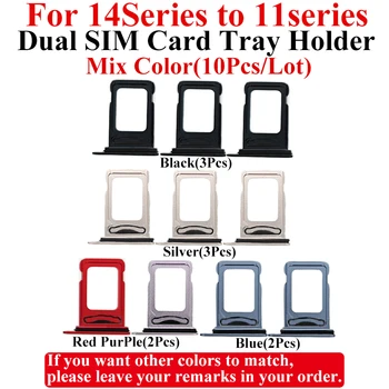 Pentru iPhone 13 Pro Max Dual SIM Card Titularul Tava Socket Slot Cablu Flex cu Impermeabil 14ProMax 12 Mini 11Pro 14 Plus+rezistent la apa