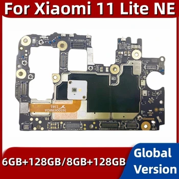 Placa de baza PCB Module Pentru Xiaomi Mi 11 Lite 5G NE Placa de baza MB 128 GB ROM Snapdragon 778G Principal Placi Global Sistemul de MIUI