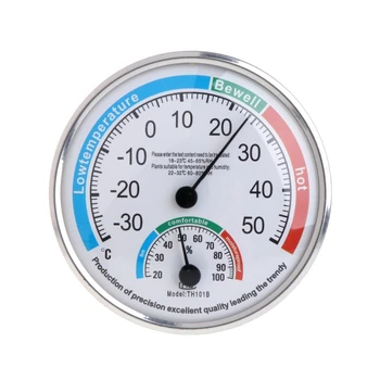 Portabil Analog Termometru Higrometru Temperatura Umiditate Metru Ecartament