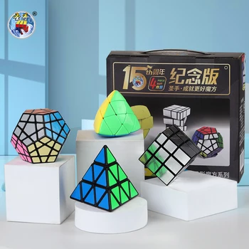SENGSO Oglinda Speciala Piramida Megaminx Mastermorphix Cub Magic Viteza Cub Rubick Profesia de Puzzle de Înaltă Calitate, Copil Frământa Să