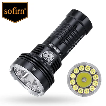 Sofirn IF30 LUMINOUS SFT4 Lanterna LED-uri Puternice 12000lm 32650 Baterie Lanterna USB C Reîncărcabilă Lanterna Lumină în aer liber