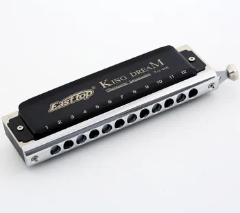 T1248K easttop cromatice muzicuta harmonica regele visul 12 gaura 48 ton profesional muzicuta