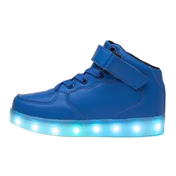 USB de Încărcare cu Led-uri luminoase Pantofi Pentru Băieți fete pantofi de Moda Aprinde Casual copii Reglabil Stralucitoare de Culoare Adidasi Copii