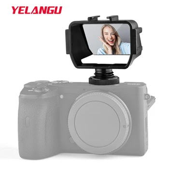 YELANGU Vlog Selfie Ecran Flip pentru Sony A6000 A6300 A6500 A72 pentru Fujifilm XT2 XT3 XT20 XT30 pentru Panasonic GX85 pentru Nikon Z6 Z7