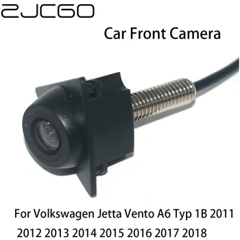 ZJCGO CCD HD Mașinii Vedere din Față Parcare LOGO-ul aparat de Fotografiat Impermeabil Viziune de Noapte Imagine Pozitivă pentru Volkswagen Vento Jetta A6 Typ 1B