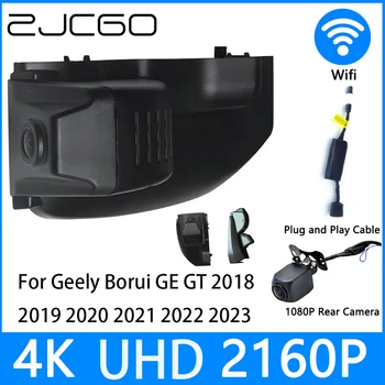 ZJCGO Dash Cam UHD 4K 2160P Car Video Recorder DVR Viziune de Noapte pentru Geely Borui GE GT 2018 2019 2020 2021 2022 2023